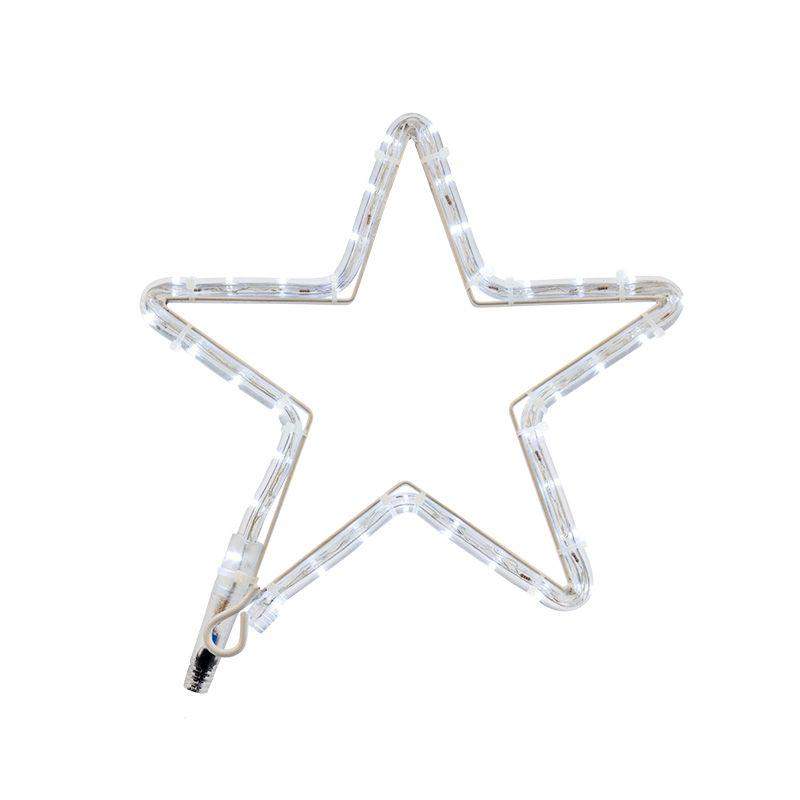 фигура светодиодная "звездочка" 30х28см 36led бел. 3.6вт 220-240в ip65 neon-night 501-211-1 от BTSprom.by