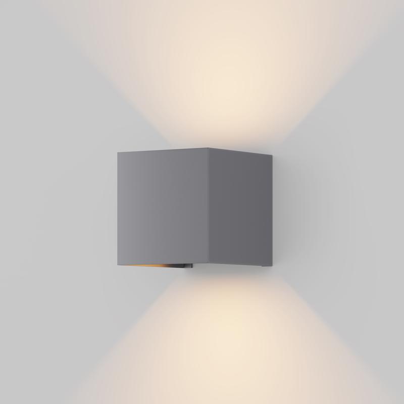 светильник светодиодный fulton 6вт 3000к ip54 архитектурная подсветка maytoni o572wl-l6gr от BTSprom.by