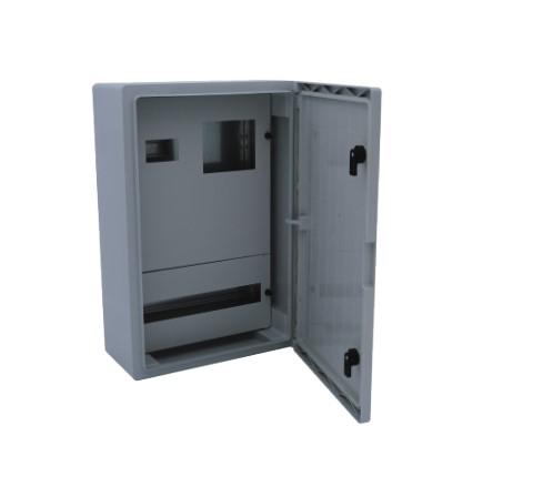 корпус щита учетно-распределительного 300х400х165мм навесной глухая дверца пластик cetinkaya pano cp5202 от BTSprom.by