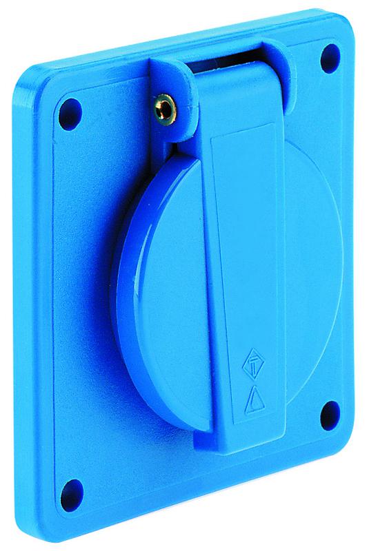 розетка встраиваемая schuko 16а 2p+e 250в 75х75 bals 7138 от BTSprom.by