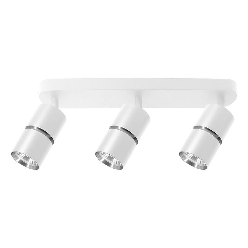 светильник настенно-потолочный под лампу gu10 бел. хром feron 48646 от BTSprom.by