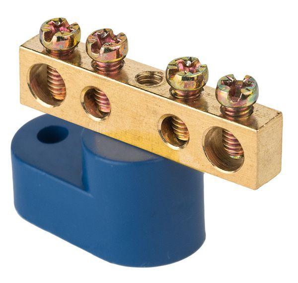 шина нулевая n 6х9 4 отвер. латунь син. угловой изолятор proxima ekf sn0-63-04-1 от BTSprom.by шина нулевая n 6х9 4 отвер. латунь син. угловой изолятор proxima ekf sn0-63-04-1 от BTSprom.by