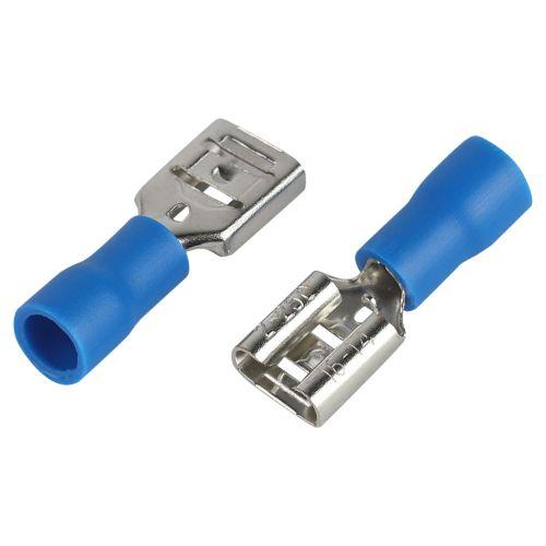 разъем плоский изолированный "мама" рпим 2-250 (уп.10шт) эра б0063360 от BTSprom.by