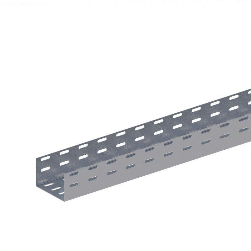 Лоток монтажный прямой перфорированный 100х100 L2000 сталь 1.2мм ЛПП.100.100.2000.1.2.1 СОЭМИ Н0121111632 от BTSprom.by