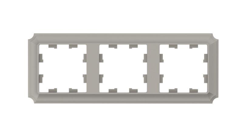 рамка 3-м atlasdesign antique универс. шампань se atn100503 от BTSprom.by