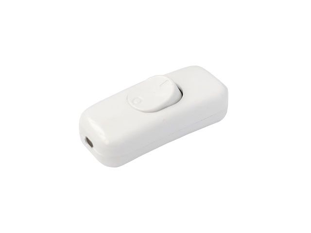 выключатель на шнур 6а 250в белый bylectrica (двухполюсный) вш216-002 от BTSprom.by