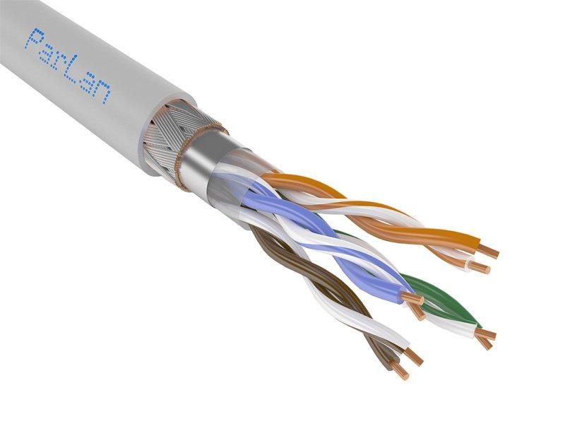 кабель витая пара parlan sf/utp кат.5e 4х2х0.52 zh нг(а)-hf (lan) для структур. систем связи (м) тпд паритет 221414 от BTSprom.by