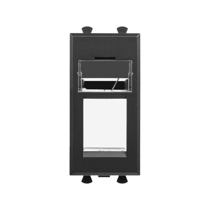 Адаптер для Keystone 1мод. Avanti "Черный матовый" DKC 4412201 фото в каталоге от BTSprom.by  Адаптер для Keystone 1мод. Avanti "Черный матовый" DKC 4412201 фото в каталоге от BTSprom.by