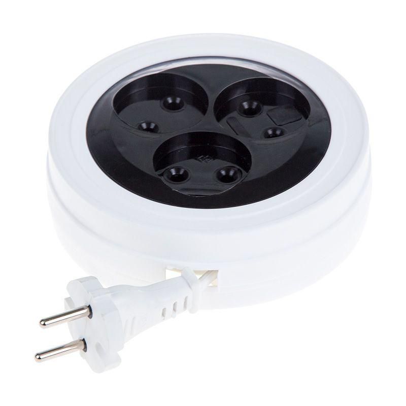 удлинитель-рулетка 3х5м без заземл. 6а ip20 standard шввп 2х0.75 бел. proconnect 11-7225 от BTSprom.by