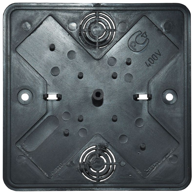  Коробка распаячная ОП 100х100х29 черн. IEK UKO10-100-100-029-K02-E фото в каталоге от BTSprom.by