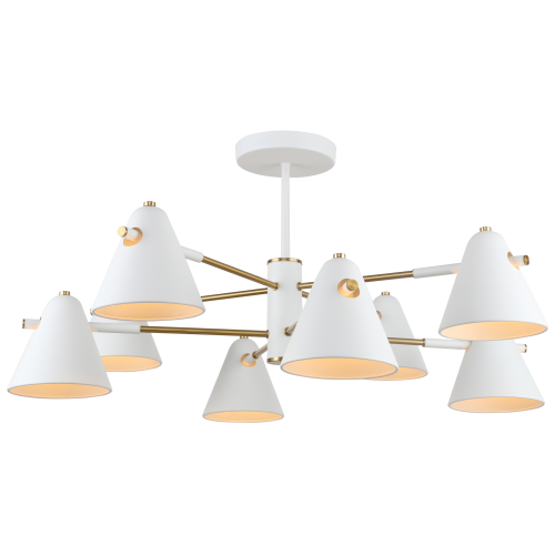 люстра chelsea 3141-308 8хe14 40вт модерн rivoli б0055462 от BTSprom.by