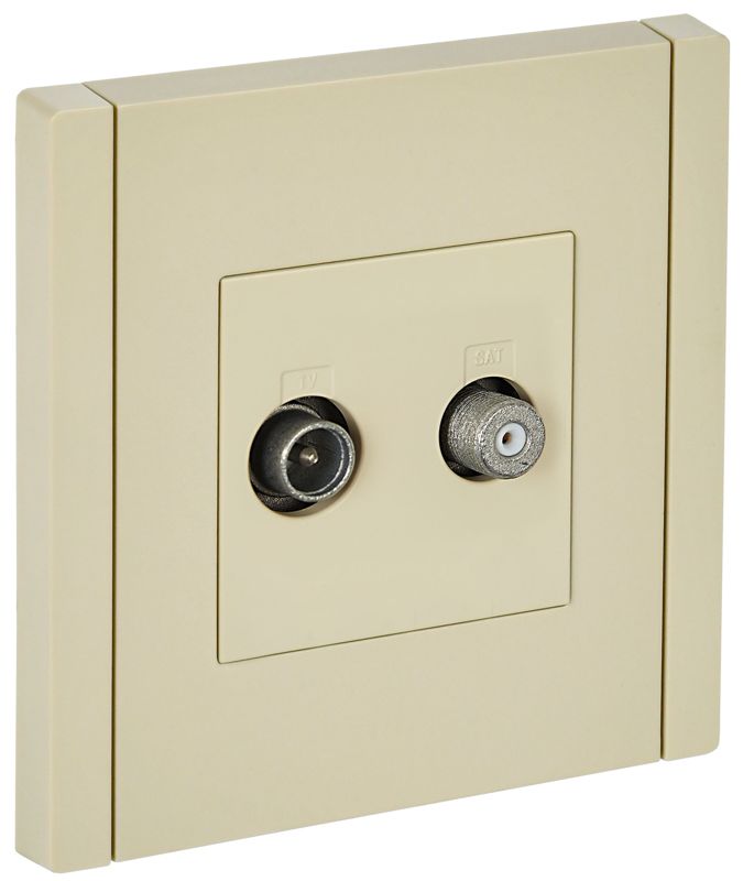 розетка 2-м tv+sat forte&piano fp438 ваниль iek fp-af20-o-k10 от BTSprom.by