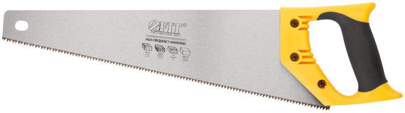 ножовка по дереву средний каленый зуб 7 тpi 2d заточка пластиковая прорезиненная ручка 400мм fit 40431 от BTSprom.by