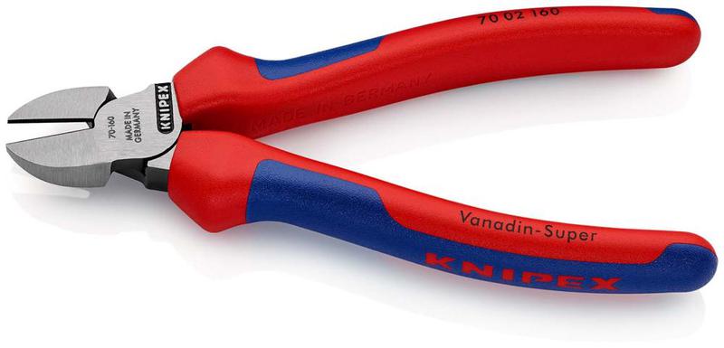 бокорезы l-160мм твердость кромок 62 hrc черн. knipex kn-7002160 от BTSprom.by