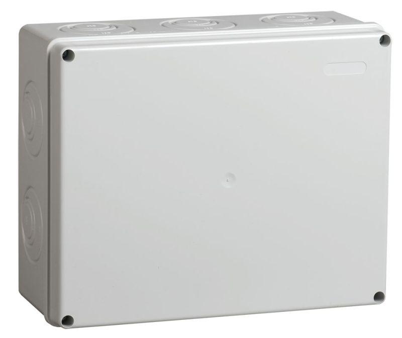 коробка распаячная оп 240х195х90 ip55 км41272 ral7035 iek uko10-240-195-090-k41-55 от BTSprom.by