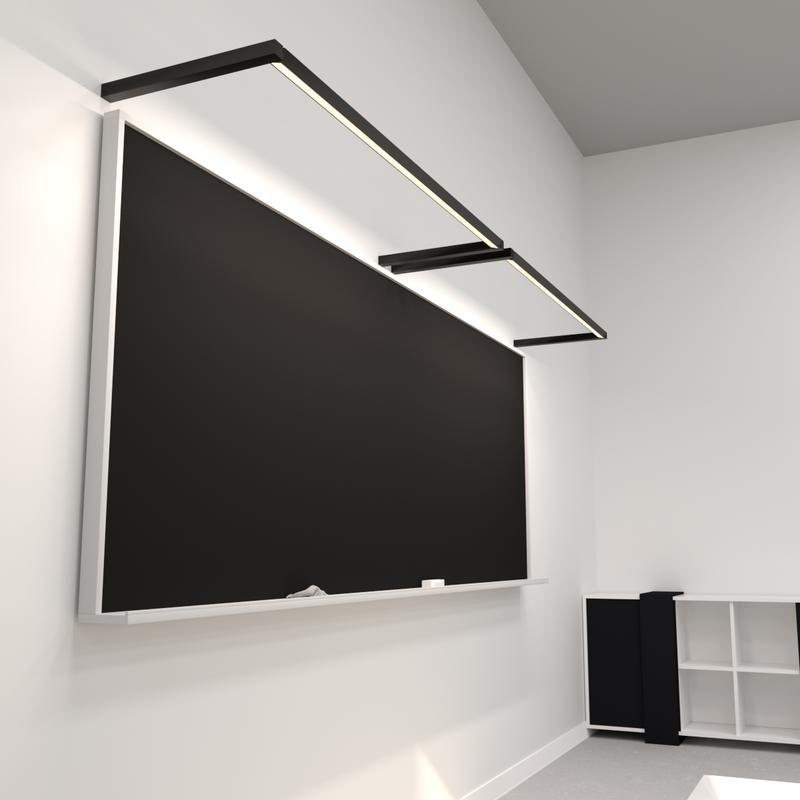 светильник светодиодный rve-pls3535-primeline-1500-k линейный 1500х35х35мм 36вт на кронштейне 500мм 4000к черн. rvelektro rve00003321 от BTSprom.by