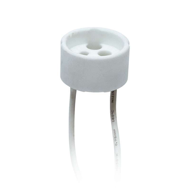 патрон ulh-gu10-ceramic-15см uniel 02284 от BTSprom.by
