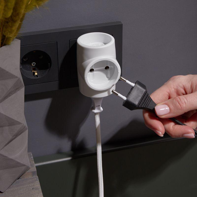  Разветвитель 3-м без заземл. 6-10А 220В евростандарт Rexant 11-1068 фото в каталоге от BTSprom.by