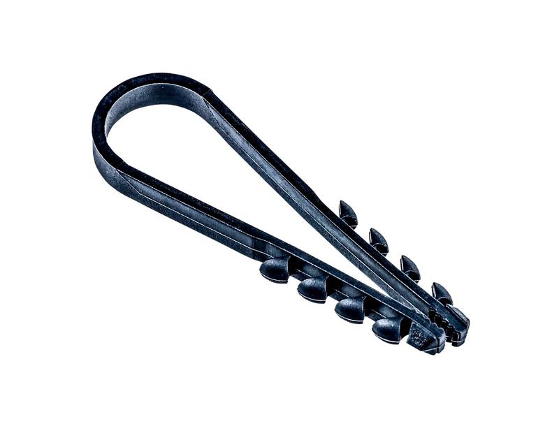дюбель-хомут pcd-r 19-25-65-100bl для круглого кабеля pa6.6 (уп.100шт) jazzway 5054882 от BTSprom.by