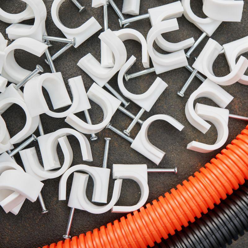  Крепеж кабеля круглый 20мм (уп.50шт) Rexant 07-4020 фото в каталоге от BTSprom.by