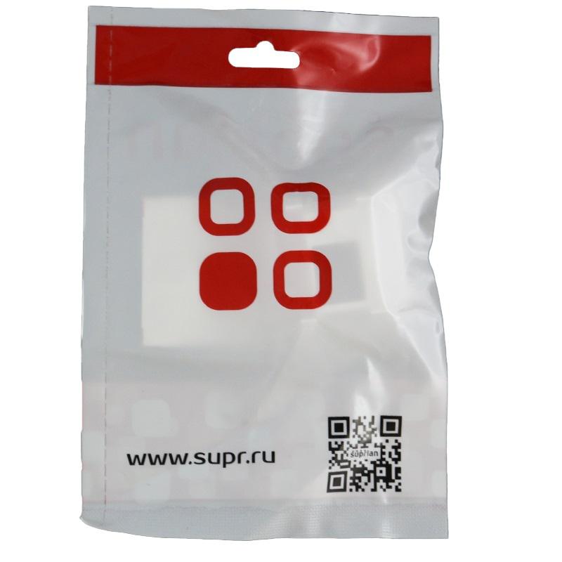  Панель лицевая 1 порт 45х45 Keystone шторка откидное маркиров. окно (DIY) SUPRLAN 10-0301-1 фото в каталоге от BTSprom.by