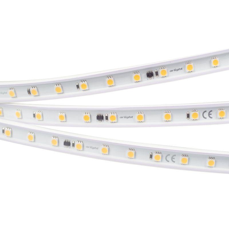 лента светодиодная arl-pv-b54-15.5mm 230v day 4000к 8вт/м ip65 5060 герметичная (уп.50м) arlight 027057(2) от BTSprom.by