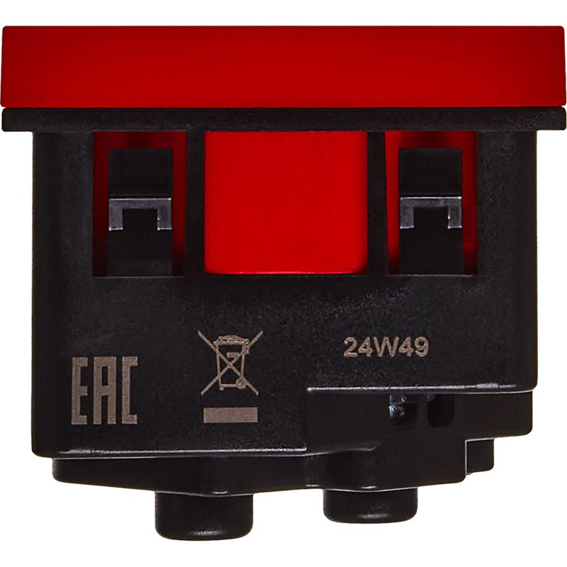  Розетка 2мод. 16А 250В 45град. с заземл. без защ. шторок винт. зажимы красн. ИЭК Leg 4525051 фото в каталоге от BTSprom.by