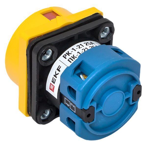  Переключатель кулачковый ПК-1-21 25А 1п "1-0-2" с блокировкой IP65 PROxima EKF pk-1-21-25-a65 фото в каталоге от BTSprom.by