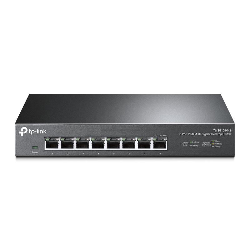 коммутатор tl-sg108-m2 8-портовый 2.5гбит/с настол. tp-link 1827270 от BTSprom.by