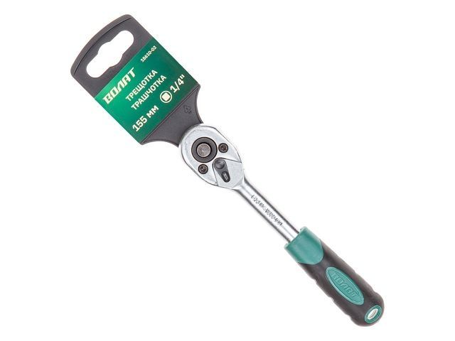 трещотка 1/4" 45зуб. 155мм волат 18610-02 от BTSprom.by