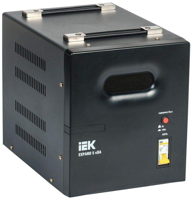 стабилизатор напряжения 1ф 5ква expand переносной iek ivs21-1-005-11 от BTSprom.by