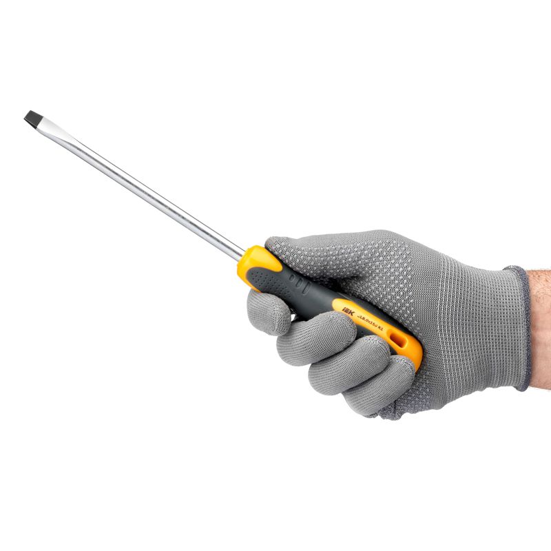  Отвертка шлицевая SL8.0х150 K1 ARMA2L 3 IEK A2L3-SC10-K1-SL-80-150 фото в каталоге от BTSprom.by