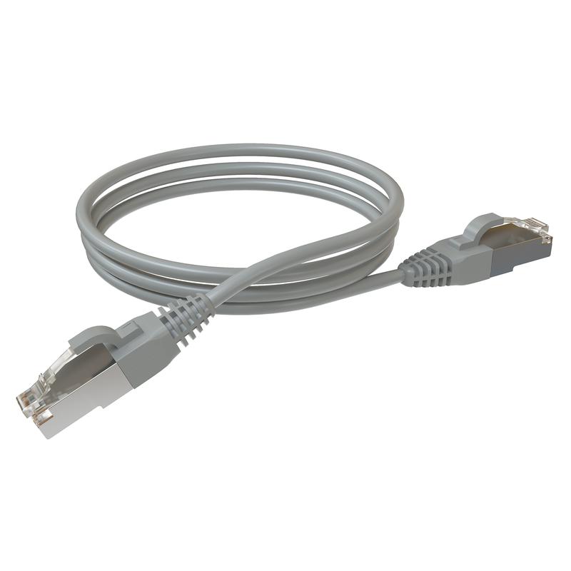 патч-корд f/utp кат.5e 2хrj45 экранир. lszh 2м сер. sysmatrix pc 4545.5es26.2lszhgy от BTSprom.by