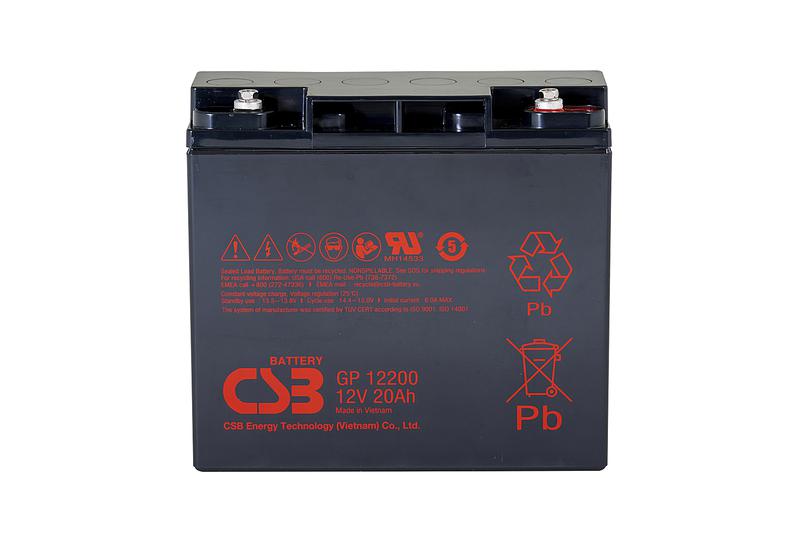 аккумулятор 12в 20а.ч csb gp12200 csb от BTSprom.by