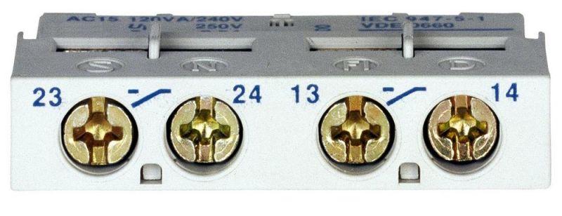  Контакт дополнительный 1НО+1НЗ GVAE фронт. для GV2 SchE GVAE11 фото в каталоге от BTSprom.by