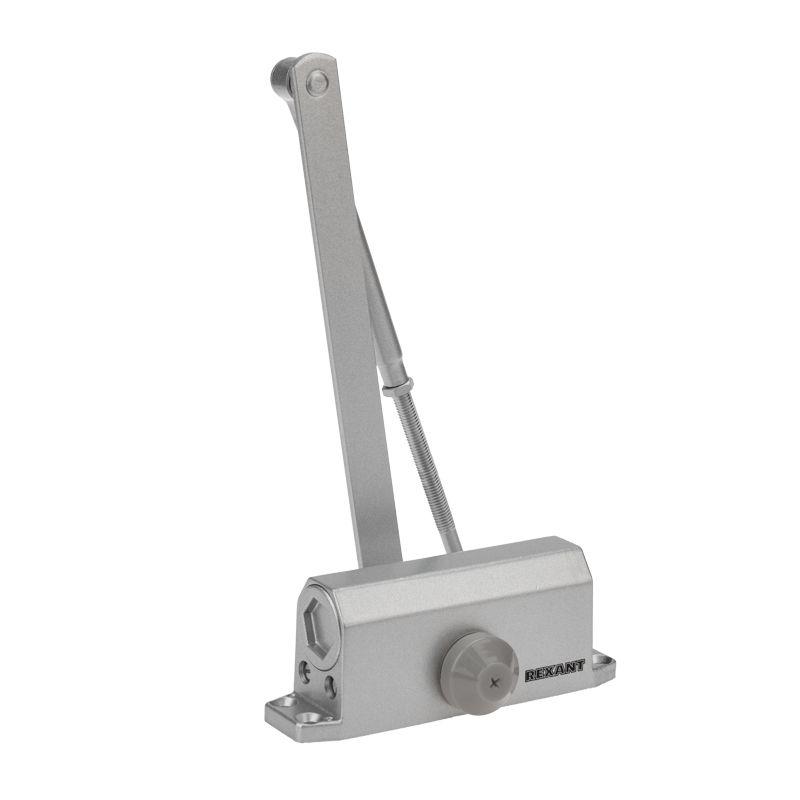  Доводчик дверной для установки на дверь весом до 45кг Rexant 46-0501 фото в каталоге от BTSprom.by