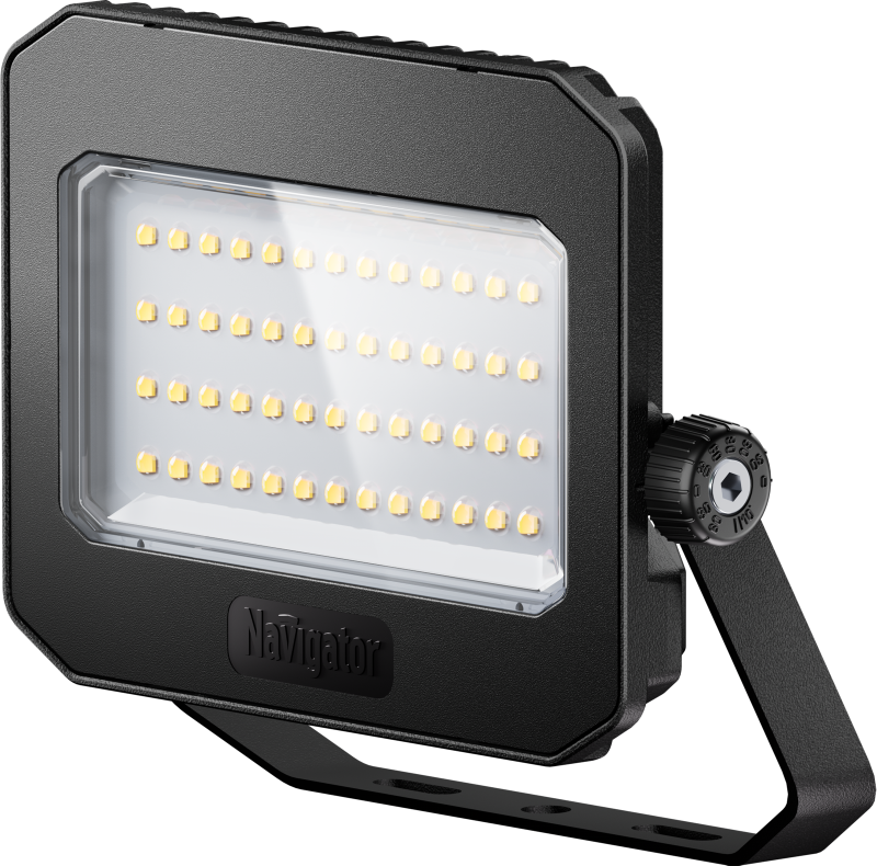 прожектор светодиодный 95 192 nfl-04-50-4k-bl-led as 50вт 4000к ip65 5850лм черн. navigator 95192 от BTSprom.by