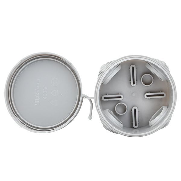  Коробка распаячная КМР-040-039 наружная с крышкой 85х40 4 мембранных ввода IP54 розн. стикер PROxima EKF plc-kmr-040-039-r фото в каталоге от BTSprom.by