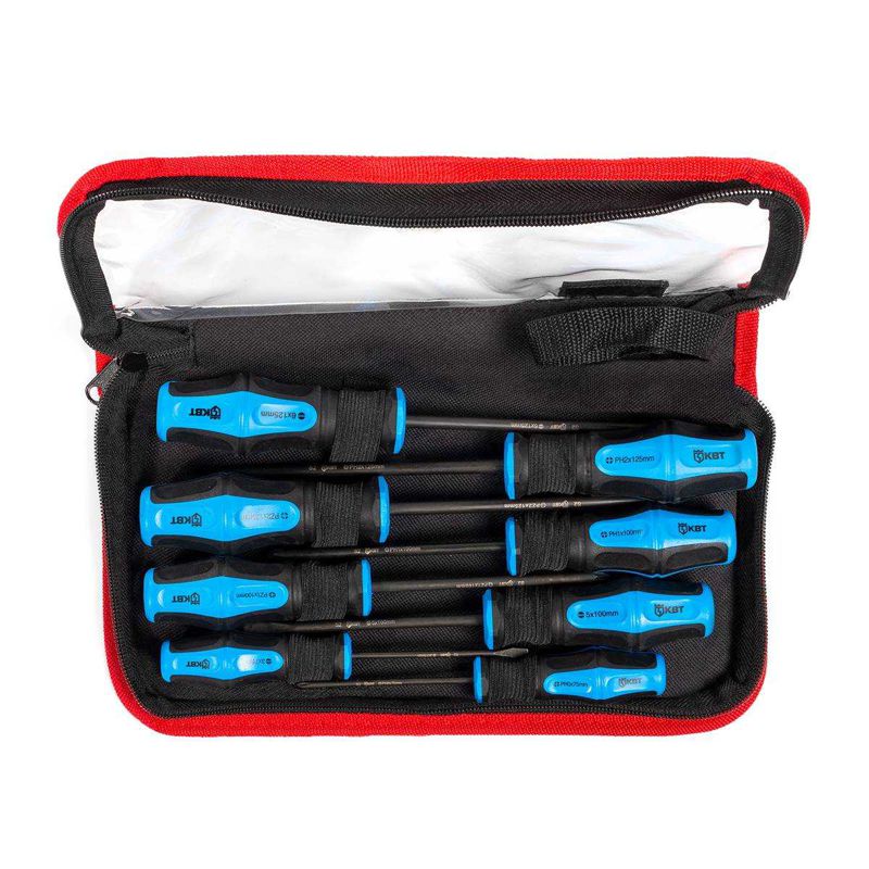 набор отверток из стали s2 мастер но-08-s квт 87106 от BTSprom.by