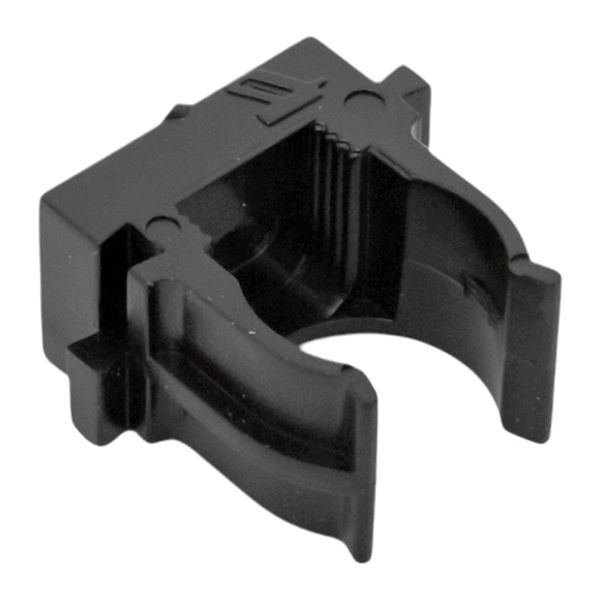  Держатель для труб (клипса) d16мм для монтажн. пистолета черн. (уп.100шт) Plast EKF derjp-z-16-black фото в каталоге от BTSprom.by