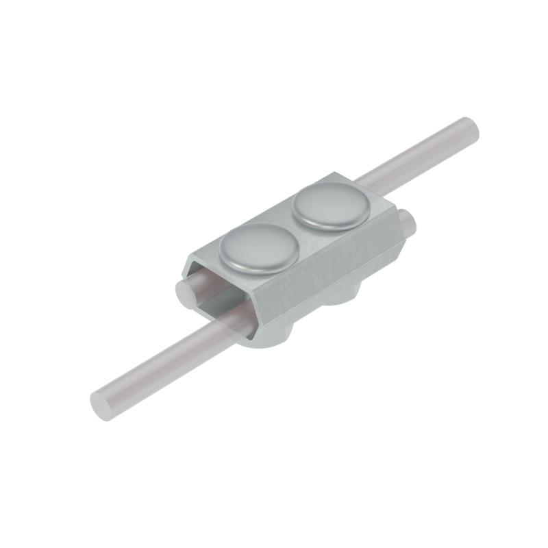 соединитель параллельный ps-d5-8 inox304 для прутка d5-8мм нерж. сталь км ma0060 от BTSprom.by