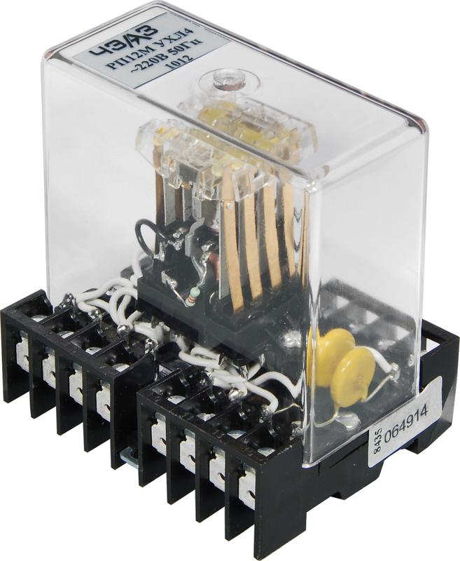 реле промежуточное рп-12м 100в пер. прис. чэаз a8119-77951231 от BTSprom.by