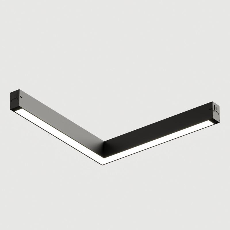  Светильник SMART LINEAR ANGLE 18Вт 3000К-6000К DIM угловой черн. DENKIRS 686081 фото в каталоге от BTSprom.by