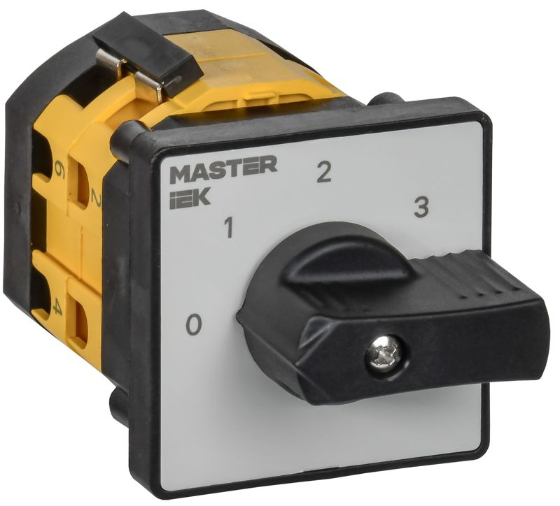 переключатель кулачковый 10а (сх. 108) стандартная рукоятка iek mi-cs10-010-108 от BTSprom.by