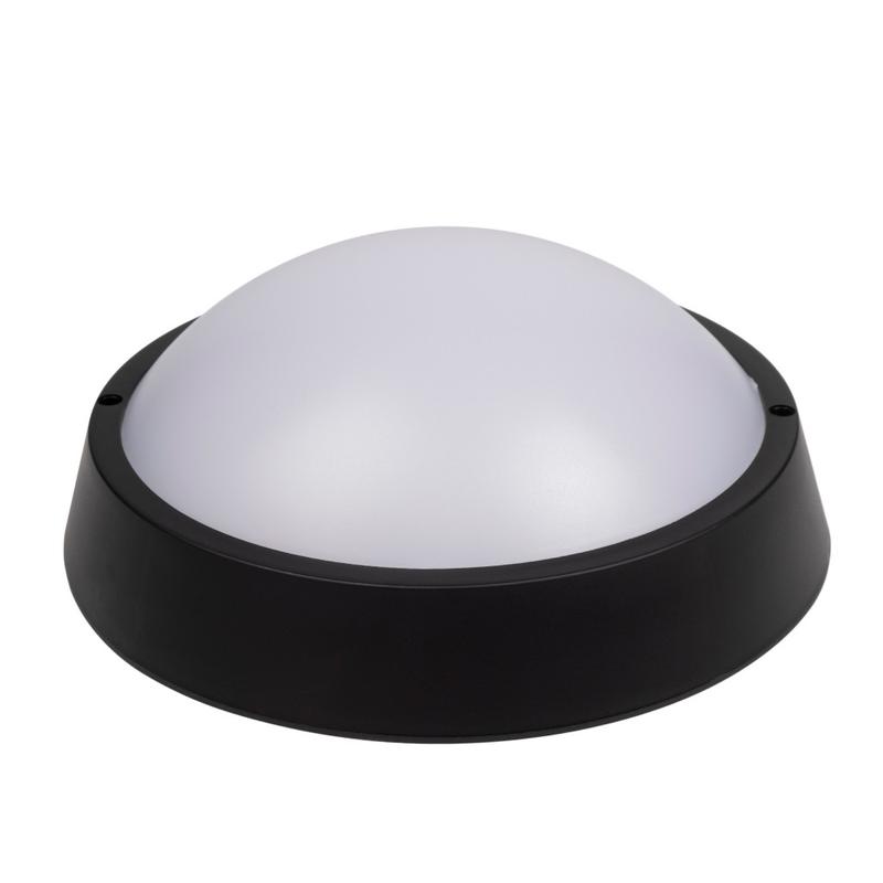 светильник светодиодный "банник" pbh-pc-ra 18вт 4000к ip65 жкх дбп пылевлагозащ. black черн. pro jazzway 5048416 от BTSprom.by