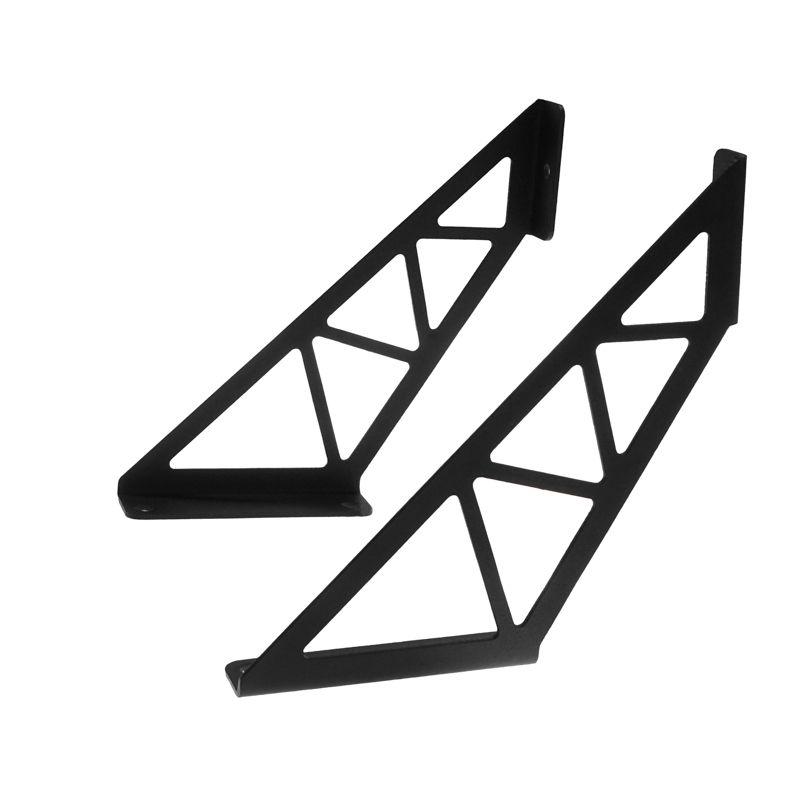  Кронштейн в стиле лофт для крепления полок настенный черн. Rexant 38-0680 фото в каталоге от BTSprom.by