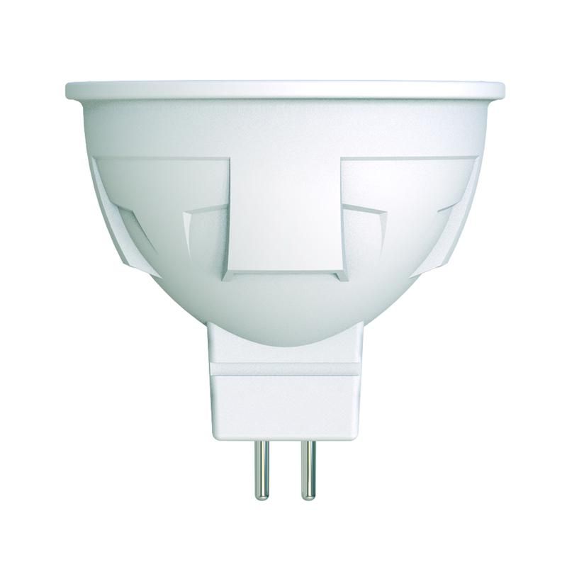 лампа светодиодная led-jcdr 6w/nw/gu5.3/fr/dim plp01wh uniel ul-00003989 от BTSprom.by