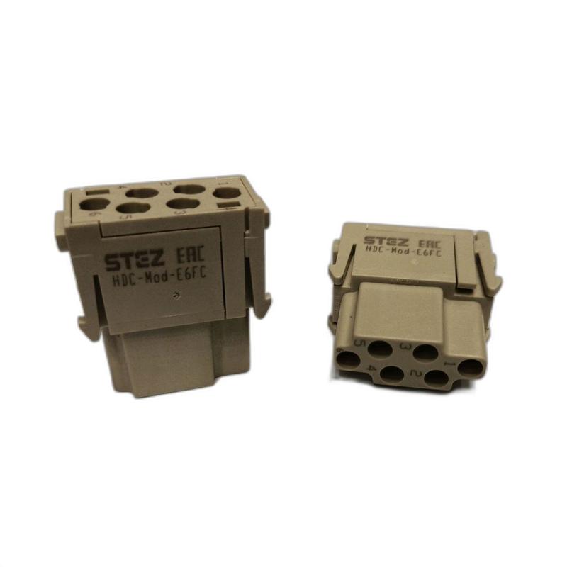 вставка контактная модульная hdc-mod-e6fc стэз 187150353 от BTSprom.by