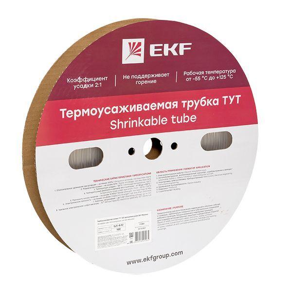 трубка термоусадочная тут 4/2 прозр. (уп.100м) proxima ekf tut-4-tr от BTSprom.by