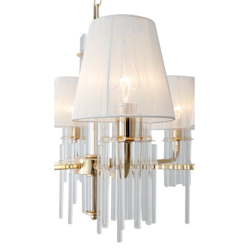  Люстра Lilith 1039-306 6хE14 40Вт хрусталь Rivoli Б0054947 фото в каталоге от BTSprom.by